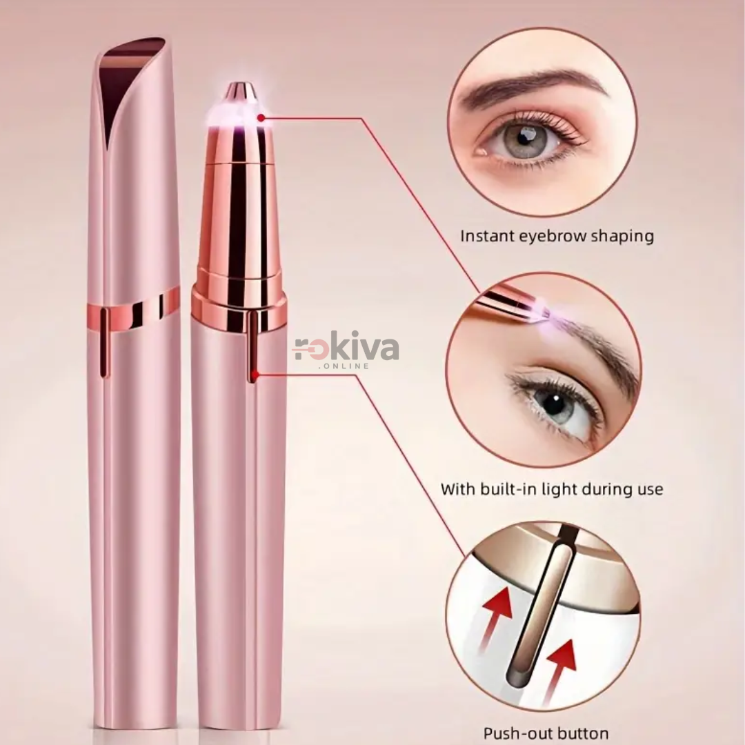 Depilador de Cejas Portátil Recargable